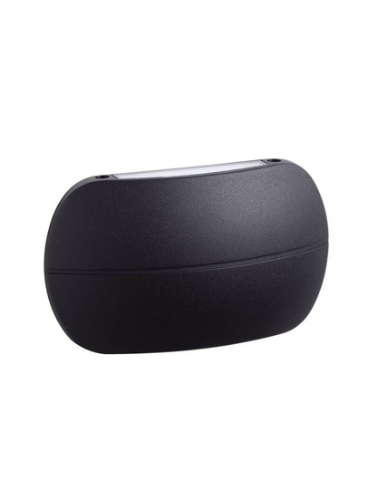 Nova Luce LED Außen-Wandleuchte Prato 10W warmweiss 3000K IP65 Schwarz Aluminium 18x11cm 9030746