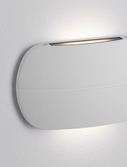 Nova Luce LED Außen-Wandleuchte Prato 10W warmweiss 3000K IP65 Weiß Aluminium 18x11cm 9030747