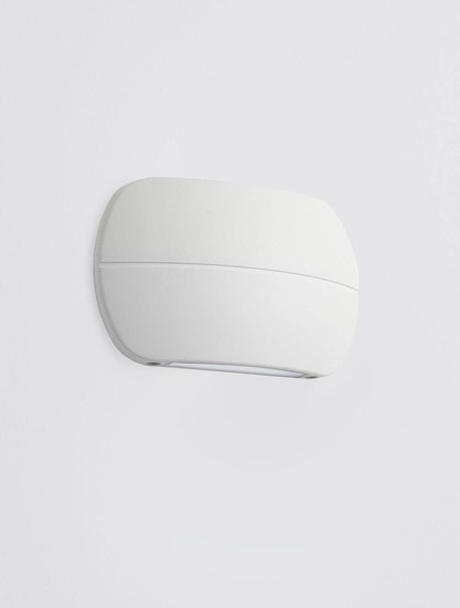 Nova Luce LED Außen-Wandleuchte Prato 10W warmweiss 3000K IP65 Weiß Aluminium 18x11cm 9030747