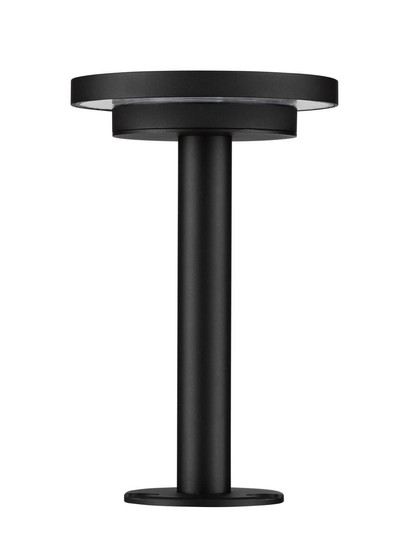 Nova Luce LED Sockelleuchte Nitro 12W warmweiss 3000K IP65 salzwasserfest Schwarz Aluminium 24cm 9030749