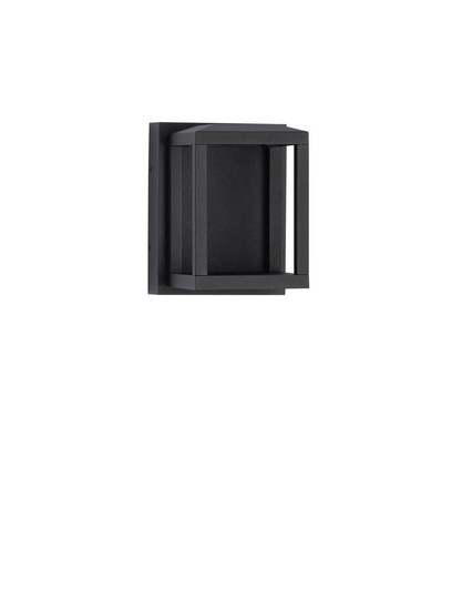 Nova Luce LED Außen-Wandleuchte Prive 9W warmweiss 3000K IP65 Schwarz Aluminium 13x12cm 9030751