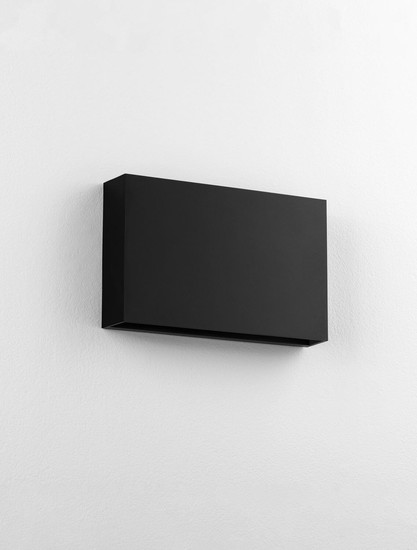 Nova Luce LED Außen-Wandleuchte Yoko 13W warmweiss 3000K IP65 salzwasserfest Schwarz 20x12,5cm 9030827