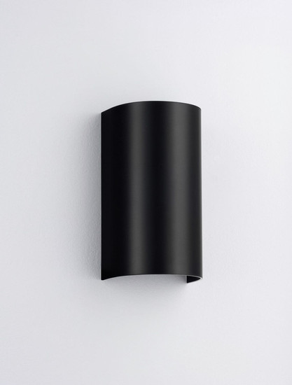 Nova Luce Außen-Wandleuchte York 2-flammig 2xGU10 IP65 salzwasserfest Schwarz Aluminium 19,5x11cm 9030830