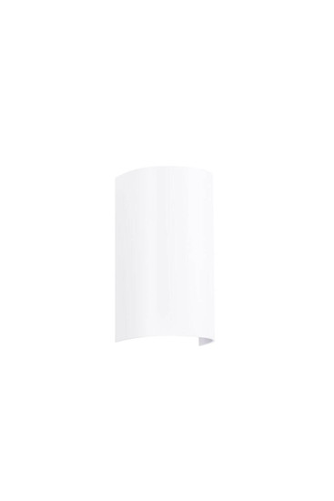 Nova Luce Außen-Wandleuchte York 2-flammig 2xGU10 IP65 salzwasserfest Weiß Aluminium 19,5x11cm 9030831