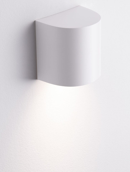 Nova Luce Außen-Wandleuchte York GU10 IP65 salzwasserfest Weiß Aluminium 11x11cm 9030833