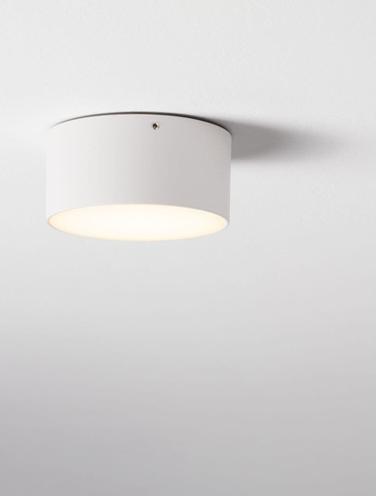 Nova Luce LED Außen-Deckenleuchte Judi 10W warmweiss 3000K IP65 salzwasserfest Weiß Aluminium Ø12cm 9030834