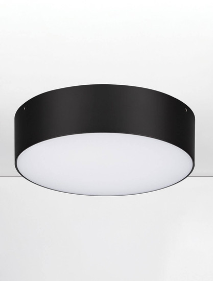 Nova Luce LED Außen-Deckenleuchte Judi 20W warmweiss 3000K IP65 salzwasserfest Anthrazit Aluminium Ø21cm 9030837