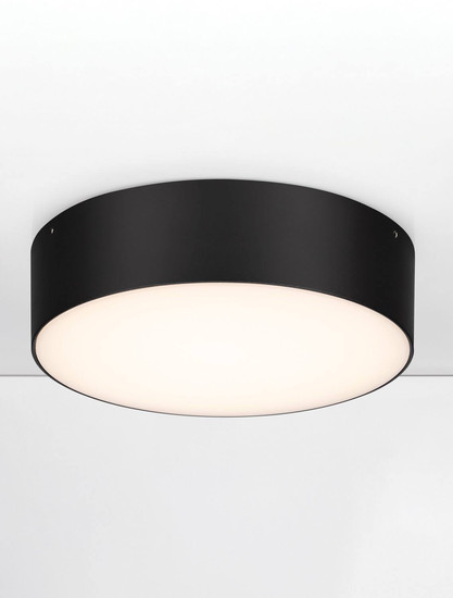 Nova Luce LED Außen-Deckenleuchte Judi 20W warmweiss 3000K IP65 salzwasserfest Anthrazit Aluminium Ø21cm 9030837
