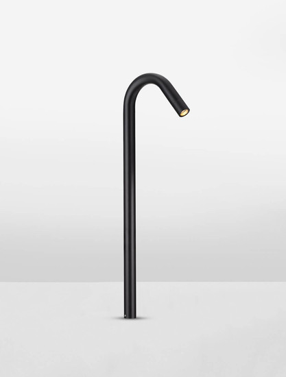 Nova Luce LED Wegeleuchte Gleam 5W warmweiss 3000K IP65 salzwasserfest Anthrazit Aluminium 60cm 9030846