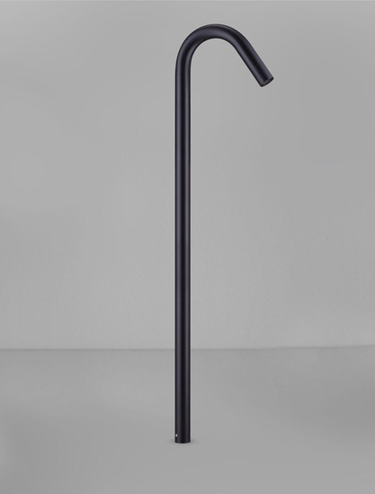 Nova Luce LED Wegeleuchte Gleam 5W warmweiss 3000K IP65 salzwasserfest Anthrazit Aluminium 80cm 9030847