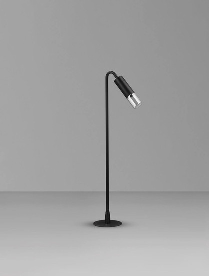 Nova Luce LED Wegeleuchte Aether 5W warmweiss 3000K IP65 salzwasserfest Anthrazit Glas Aluminium 60cm 9030848