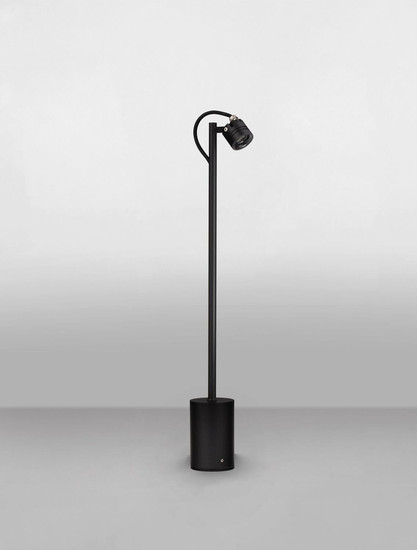 Nova Luce LED Wegeleuchte Sento schwenkbar 3W warmweiss 3000K IP65 salzwasserfest Anthrazit Aluminium 50cm 9030851