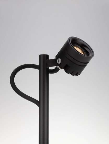 Nova Luce LED Wegeleuchte Sento schwenkbar 3W warmweiss 3000K IP65 salzwasserfest Anthrazit Aluminium 50cm 9030851