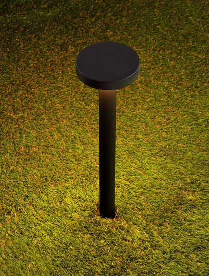 Nova Luce LED Wegeleuchte Mood 5W warmweiss 3000K IP65 salzwasserfest Anthrazit Aluminium 40cm 9030859