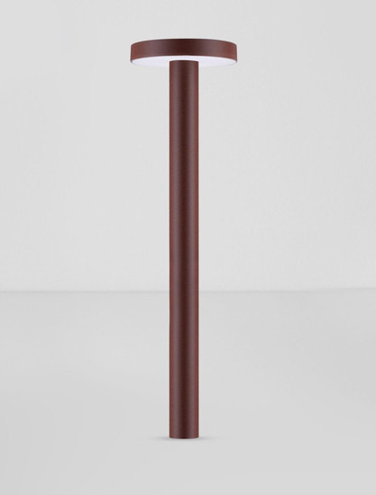 Nova Luce LED Wegeleuchte Mood 5W warmweiss 3000K IP65 salzwasserfest Cortenstahl Aluminium 40cm 9030860