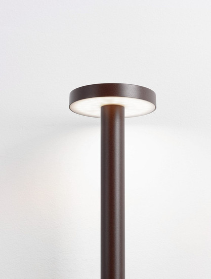 Nova Luce LED Wegeleuchte Mood 5W warmweiss 3000K IP65 salzwasserfest Cortenstahl Aluminium 40cm 9030860