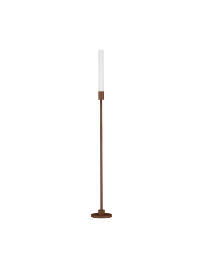 Nova Luce LED Wegeleuchte Slot 4W warmweiss 3000K IP65 salzwasserfest Cortenstahl Aluminium 80cm 9030908