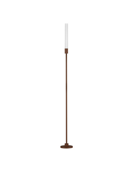 Nova Luce LED Wegeleuchte Slot 4W warmweiss 3000K IP65 salzwasserfest Cortenstahl Aluminium 100cm 9030909