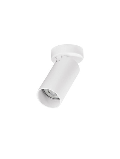 Nova Luce Deckenleuchte Oso schwenkbar GU10 Weiß Aluminium Ø7cm 9030911
