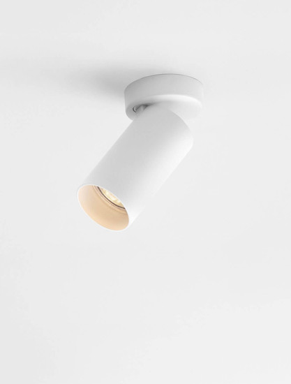 Nova Luce Deckenleuchte Oso schwenkbar GU10 Weiß Aluminium Ø7cm 9030911