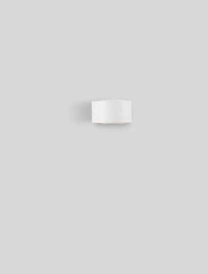 Nova Luce LED Außen-Wandleuchte Opera 11W warmweiss 3000K IP54 salzwasserfest Weiß Aluminium 11x10cm 9030939
