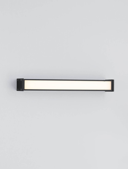 Nova Luce LED Außen-Deckenleuchte Nova 21W warmweiss 3000K IP65 salzwasserfest Anthrazit Aluminium 50x9cm 9030943