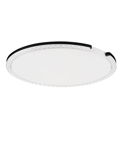 Nova Luce LED Deckenleuchte Greamy dimmbar 30W warmweiss 3000K Schwarz Aluminium Ø65cm 9030965