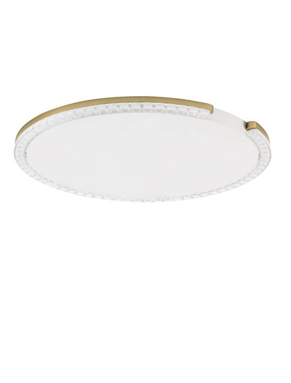 Nova Luce LED Deckenleuchte Greamy dimmbar 30W warmweiss 3000K Gold Aluminium Ø65cm 9030967