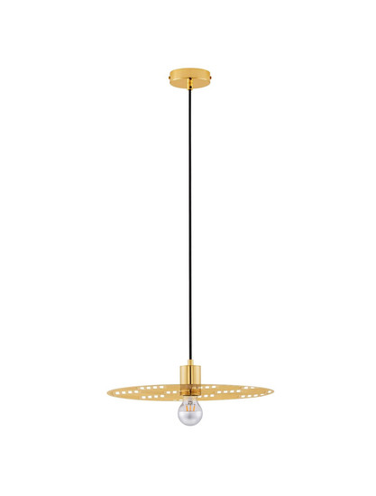 Nova Luce Pendelleuchte Eres E27 Gold Metall Ø40cm 9035970