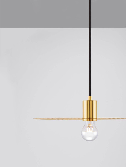 Nova Luce Pendelleuchte Eres E27 Gold Metall Ø40cm 9035970