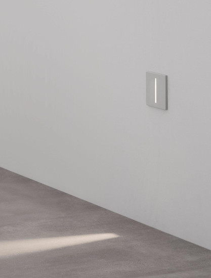 Nova Luce LED Wandeinbauleuchte Aizen 3W warmweiss 3000K IP65 Weiß Aluminium 7x6,5cm 9050709