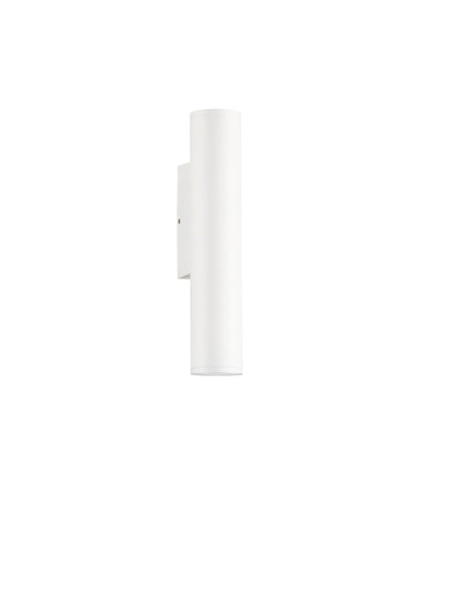 Nova Luce LED Außen-Wandleuchte Torrin 3W warmweiss 2700K IP65 salzwasserfest Weiß Aluminium Ø4,5cm 9050717