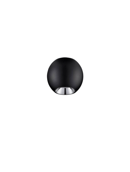 Nova Luce LED Deckenleuchte Nano 13W warmweiss 3000K Schwarz Aluminium Ø8,5cm 9052029