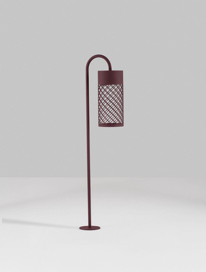 Nova Luce LED Wegeleuchte Motley 9W warmweiss 3000K IP65 salzwasserfest Cortenstahl Aluminium 70cm 9060233