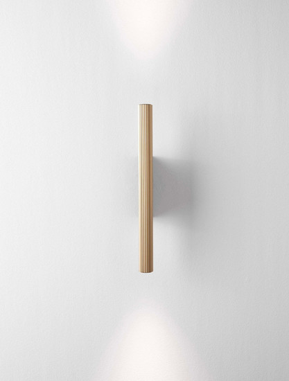 Nova Luce LED Wandleuchte Paron 8W warmweiss 3000K Schwarz Gold Aluminium 30x7cm 9060236