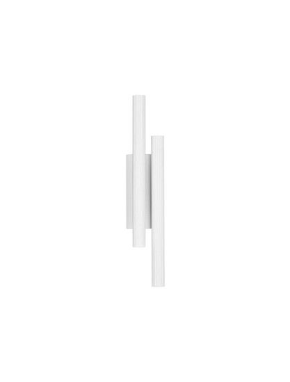 Nova Luce LED Wandleuchte Paron 15W warmweiss 3000K Weiß Aluminium 38x7cm 9060238