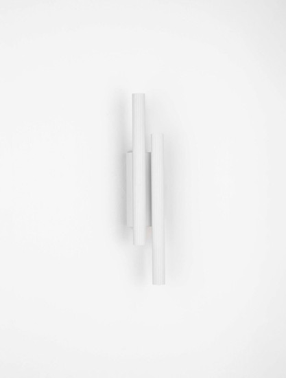 Nova Luce LED Wandleuchte Paron 15W warmweiss 3000K Weiß Aluminium 38x7cm 9060238