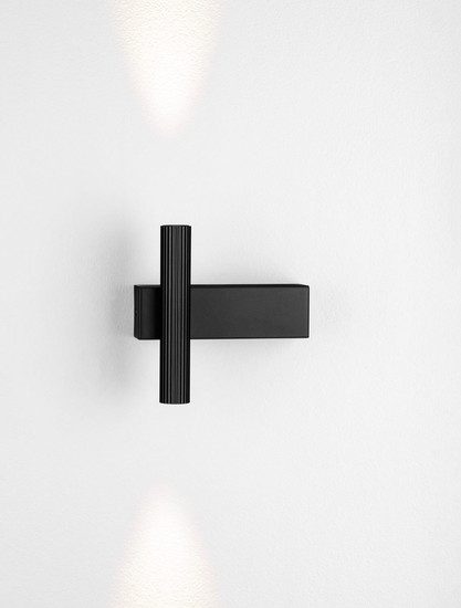 Nova Luce LED Wandleuchte Paron 6W warmweiss 3000K Schwarz Aluminium 15x15cm 9060240