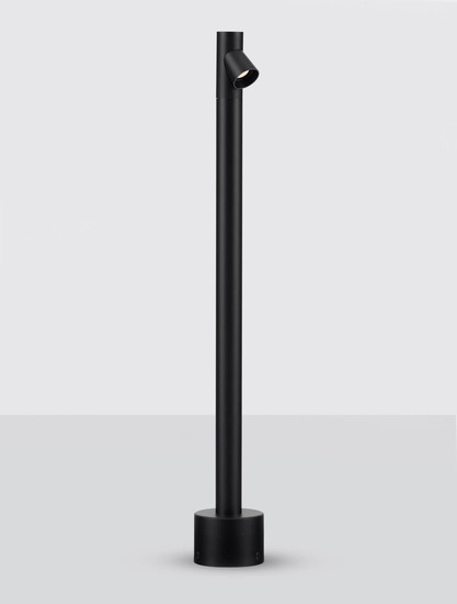 Nova Luce LED Wegeleuchte Lord drehbar 4W warmweiss 3000K IP65 salzwasserfest Schwarz Aluminium 60cm 9060247