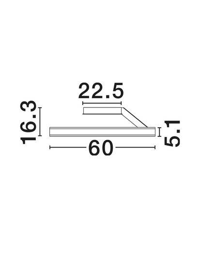 Nova Luce LED Deckenleuchte Bianco dimmbar 40W CCT warm-/neutralweiss 2700/3000/4000K Schwarz Aluminium Ø60cm 9060285