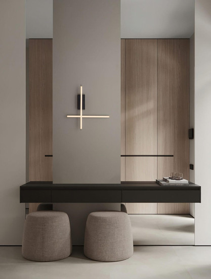 Nova Luce LED Wandleuchte Quam dimmbar 14W warmweiss 3200K Schwarz Gold Stahl Aluminium 41x41cm 9081816