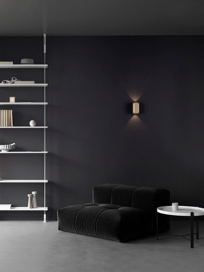 Nova Luce LED Wandleuchte Elli 8W warmweiss 3000K Champagnergold Aluminium 10,5x6cm 9088113
