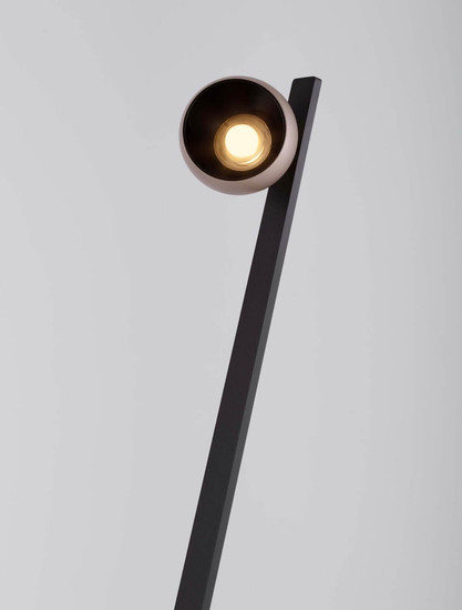 Nova Luce LED Stehleuchte Lusa schwenkbar dimmbar 6W warmweiss 3000K Gold Schwarz Champagner Aluminium 147cm 9088124