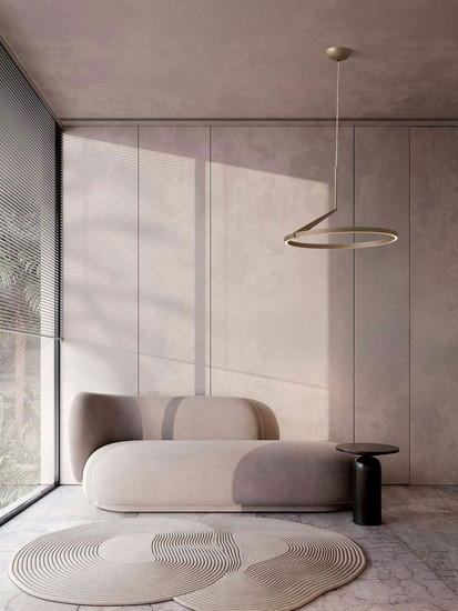 Nova Luce LED Pendelleuchte Tilia dimmbar 31W CCT warm-/neutralweiss 2700/3000/4000K Champagnergold Aluminium Ø60cm 9088138