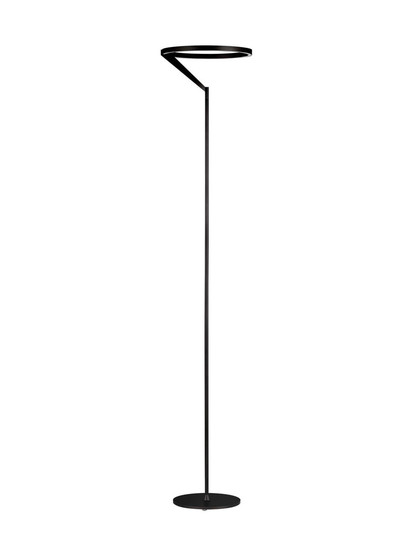 Nova Luce LED Stehleuchte Tilia dimmbar 26W warmweiss 3000K Schwarz Aluminium 168cm 9088150