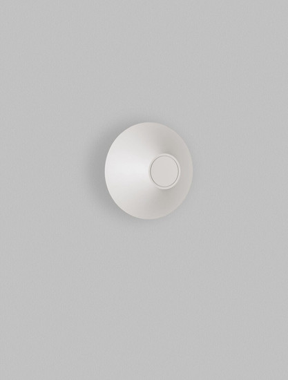 Nova Luce LED Außen-Wandleuchte Alux 11W warmweiss 3000K IP54 salzwasserfest Weiß Aluminium Ø16cm 9136407