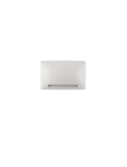 Nova Luce LED Außen-Wandleuchte Sub 5W warmweiss 3000K IP65 salzwasserfest Weiß Aluminium 13,5x8,5cm 9136417