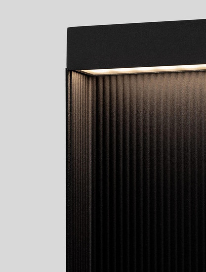 Nova Luce LED Wegeleuchte Alley 8W warmweiss 3000K IP65 salzwasserfest Anthrazit Aluminium 50cm 9136423