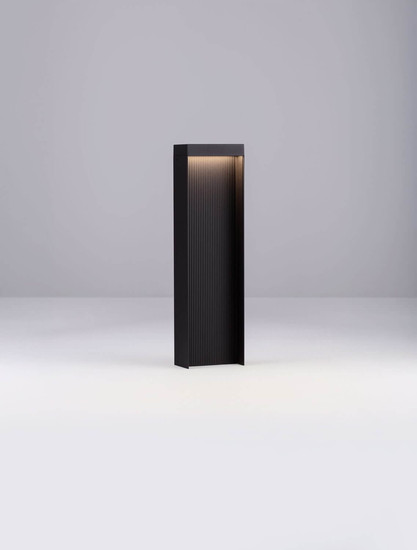 Nova Luce LED Wegeleuchte Alley 8W warmweiss 3000K IP65 salzwasserfest Anthrazit Aluminium 50cm 9136423