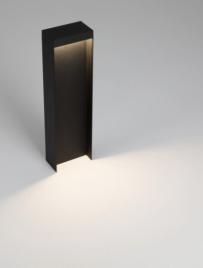 Nova Luce LED Wegeleuchte Alley 8W warmweiss 3000K IP65 salzwasserfest Anthrazit Aluminium 50cm 9136423